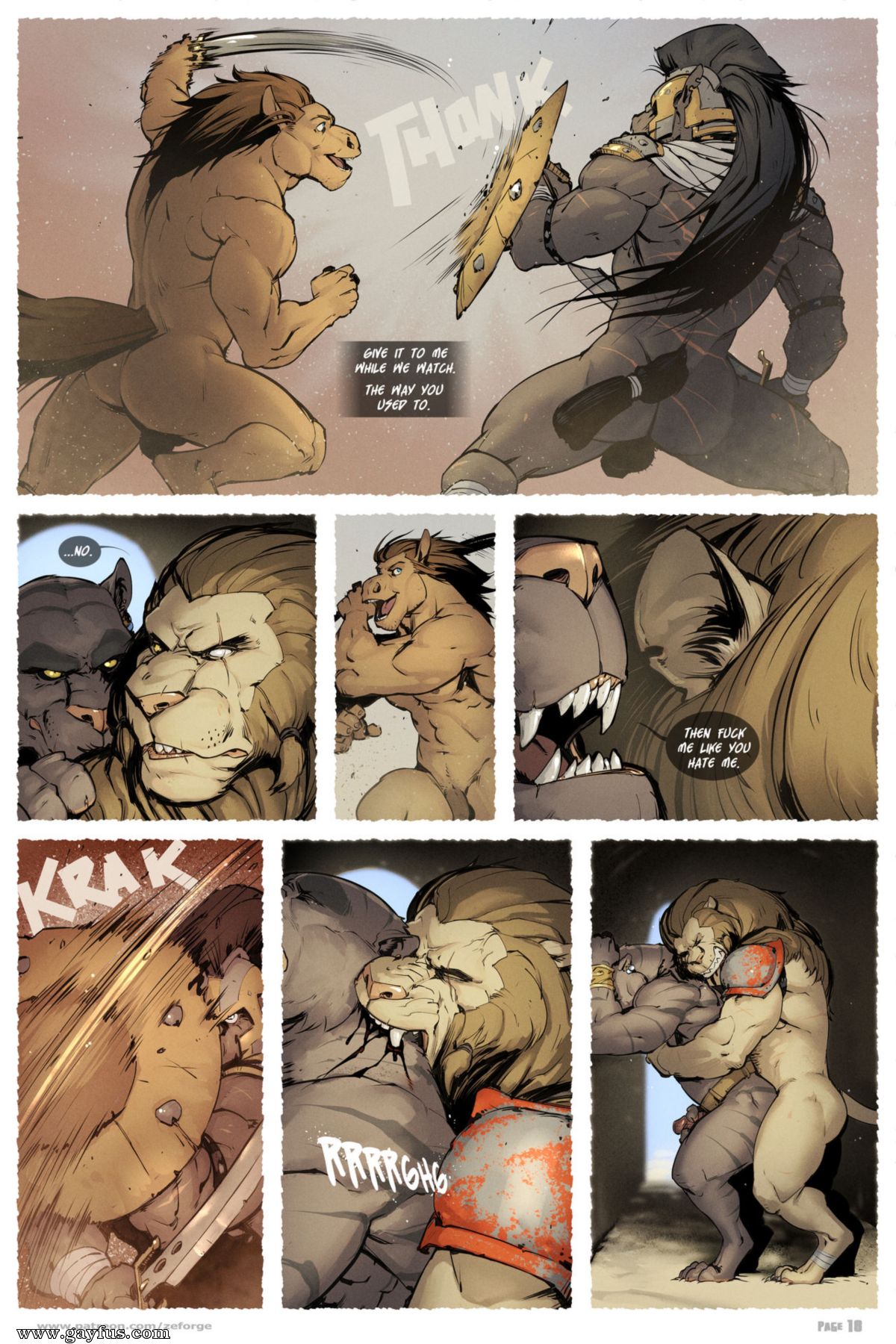 Gay Furry Horse Porn - Page 18 | Forgewielder/Horse-With-No-Name-Desmoterion | Gayfus - Gay Sex  and Porn Comics