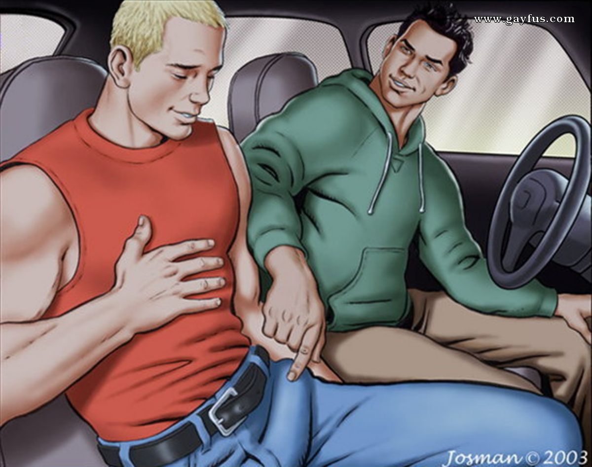 Car Blowjob Gif Gay Guys Gay Fetish photo