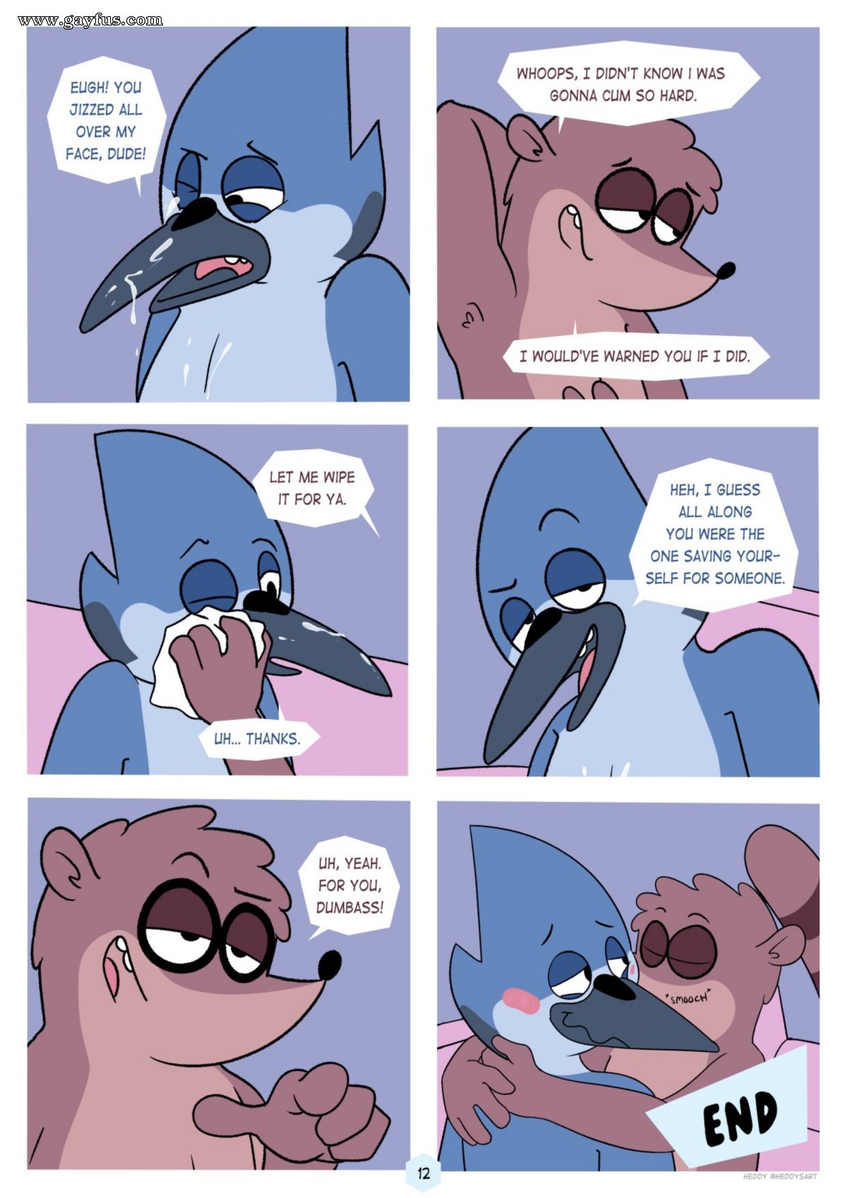 Regular Show Yaoi Porn - Page 12 | Heddy/Quality-Bro-Time | Gayfus - Gay Sex and Porn Comics