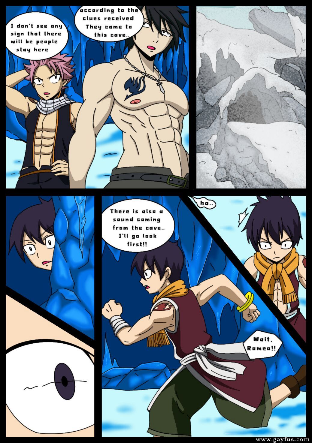 Gay fairy tail porn comic