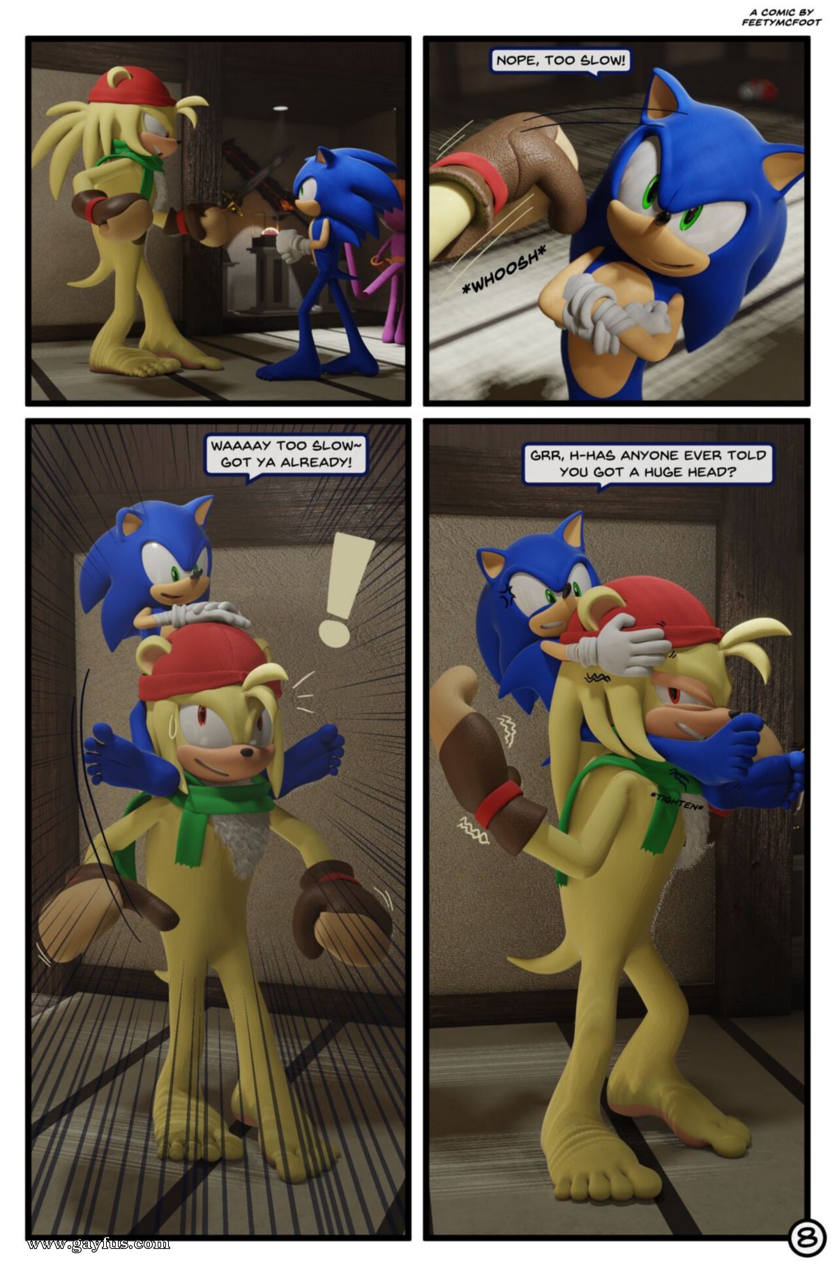 Sonic Gay Sex - Page 8 | FeetyMcFoot/Sonic-VS-Team-Hooligan | Gayfus - Gay Sex and Porn  Comics