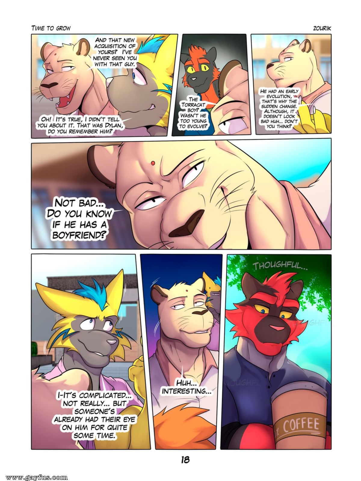 Page 21 | Zourik/Time-To-Grow! | Gayfus - Gay Sex and Porn Comics