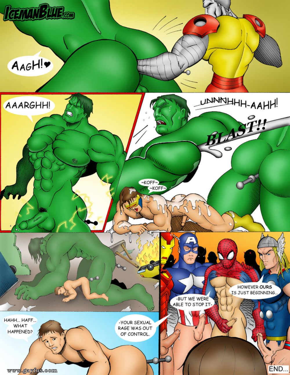 Funny Hulk Porn - Marvel Hulk Gay Porn | Gay Fetish XXX