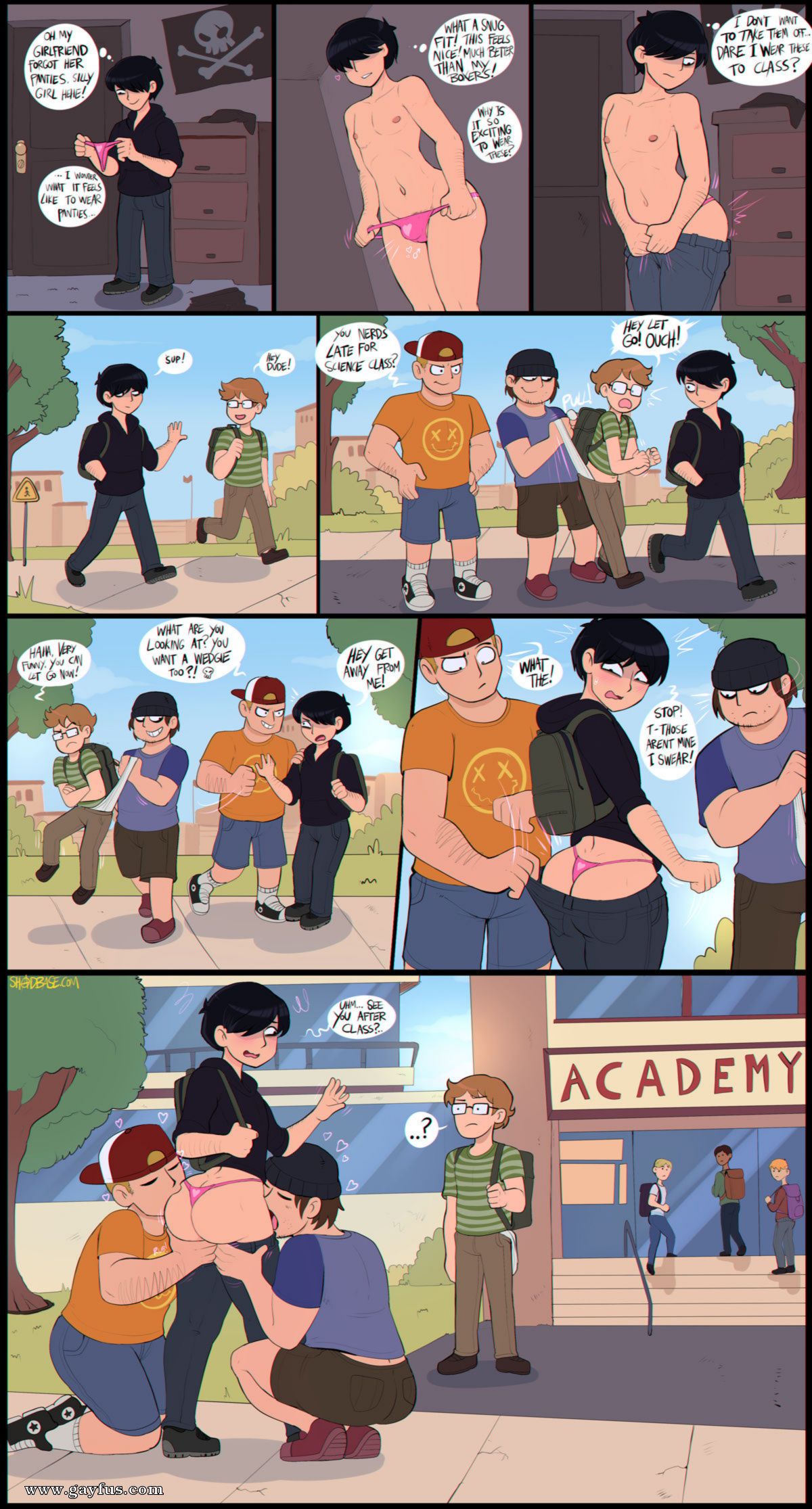 Shadman gay comics