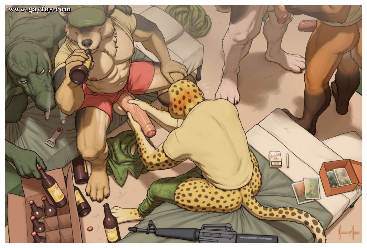 Gay furry military porn