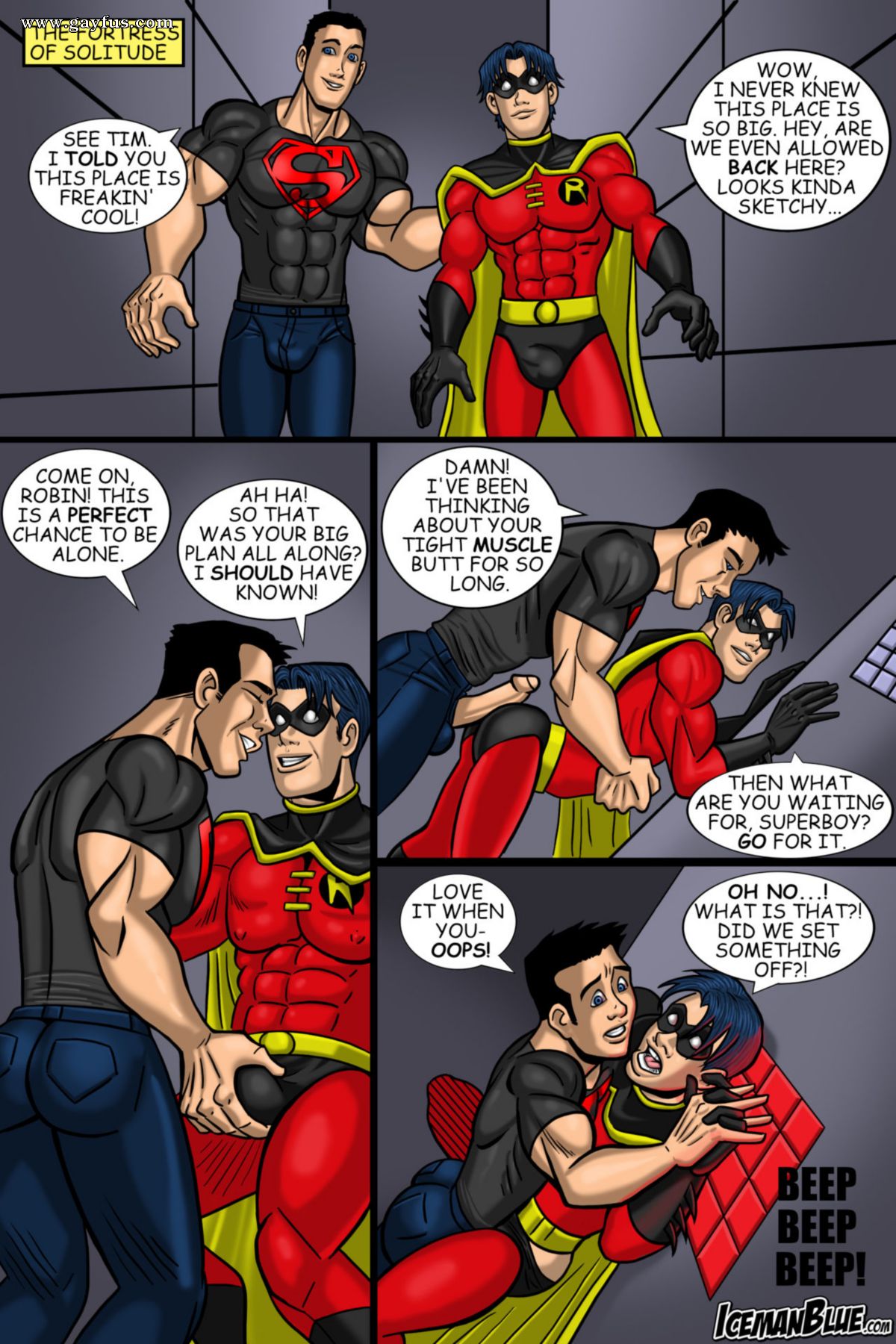 Robin Gay Porn - Page 2 | Iceman-Blue/Worlds-Finest/Issue-2 | Gayfus - Gay Sex and Porn  Comics