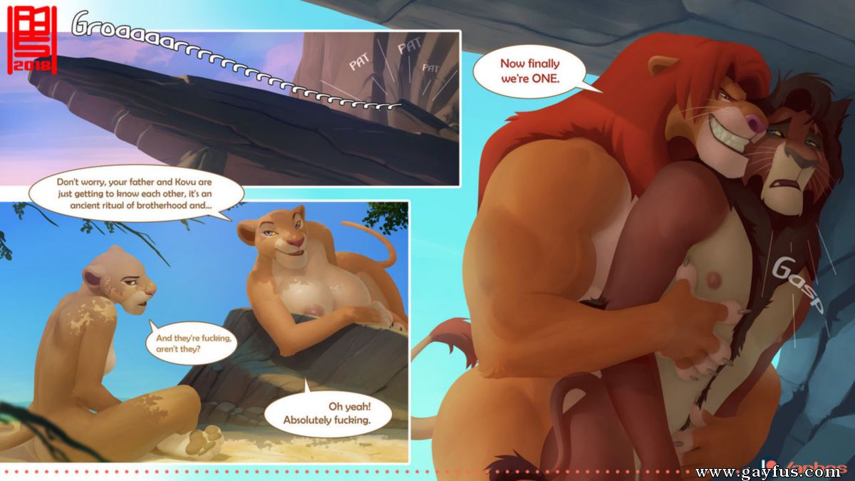Gay Porn The Lion King - Page 1 | Ahnes/The-Lion-King | Gayfus - Gay Sex and Porn Comics