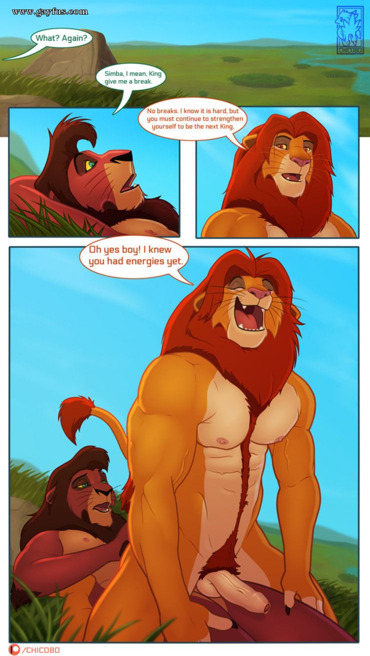The lion king gay comic porn