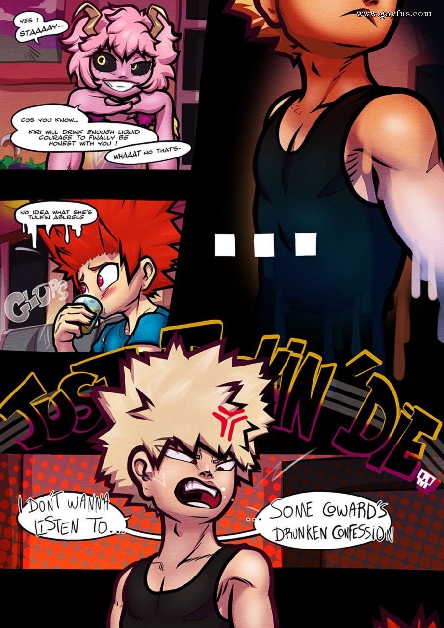 Kiribaku porn comic
