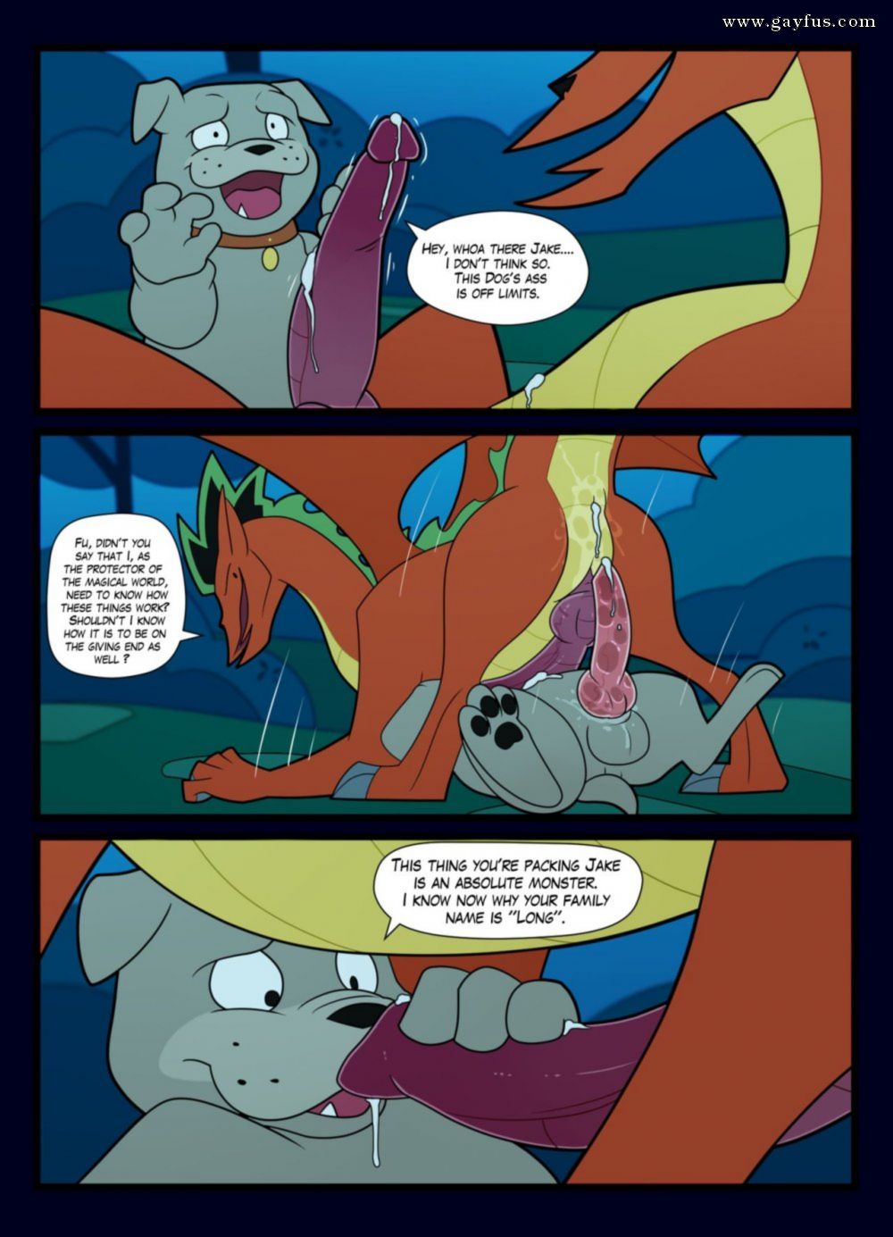 Page 15 | Blitzdrachin/Dragon-Lessons/Issue-1 | Gayfus - Gay Sex and Porn  Comics