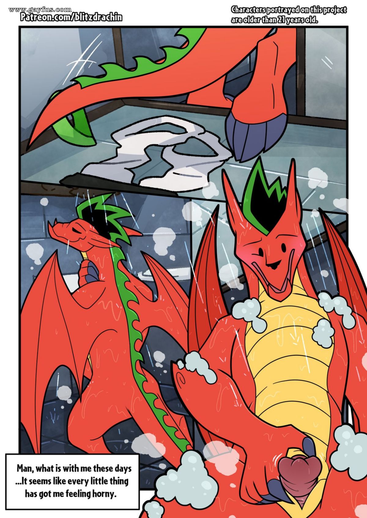 Yaoi Dragon Porn - Page 3 | Blitzdrachin/Dragon-Lessons/Issue-3 | Gayfus - Gay Sex and Porn  Comics