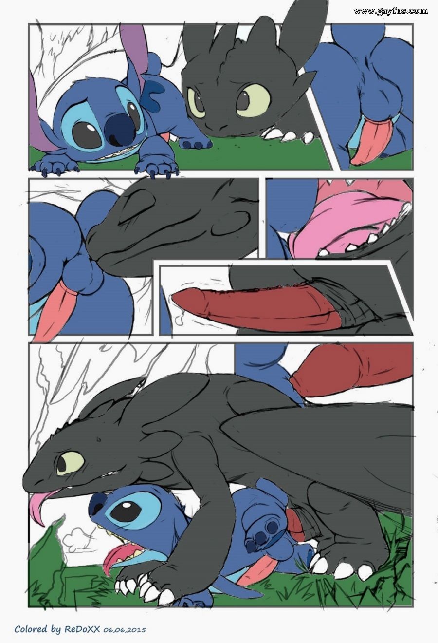 Lilo And Stitch Furry Porn - Page 2 | Tricksta/Stitch-Vs-Toothless | Gayfus - Gay Sex and Porn Comics
