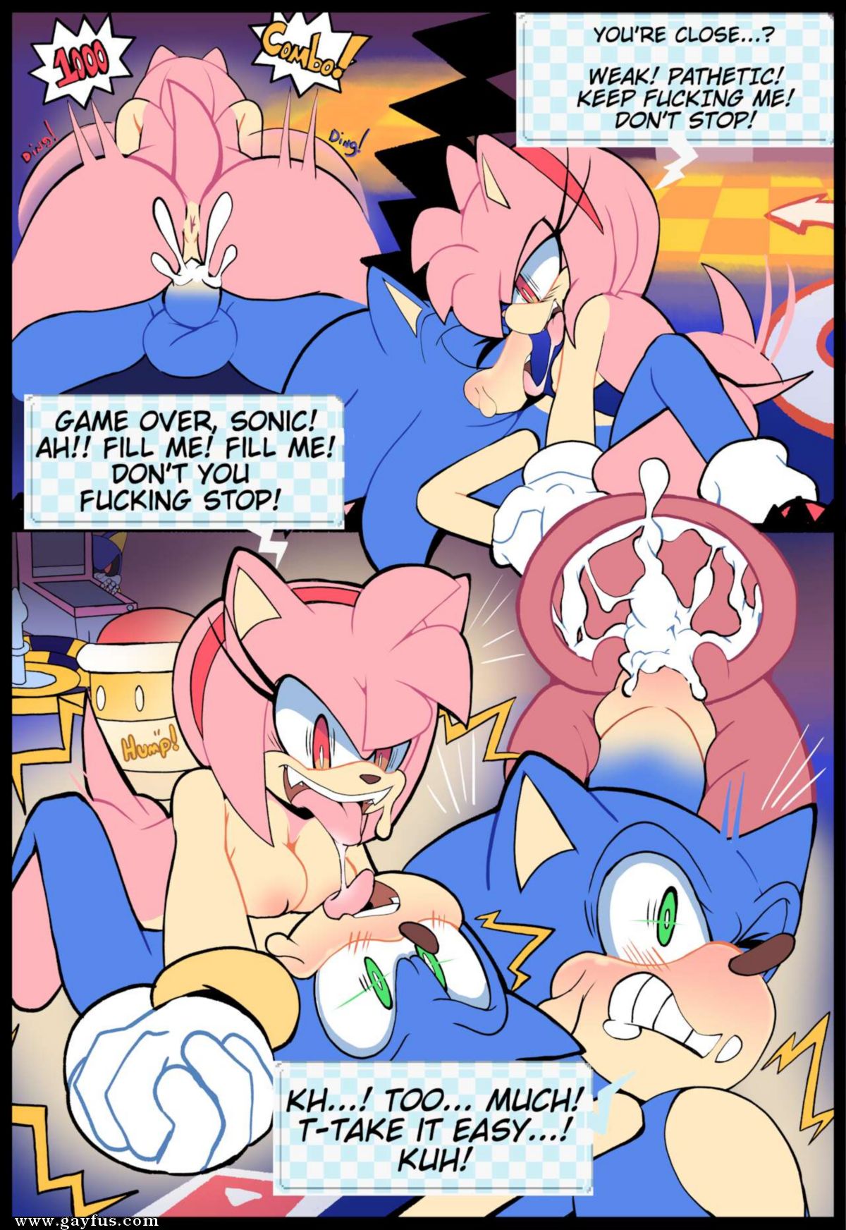 Sonic Gay Sex - Page 12 | Senshion/Sonic-Pinballd! | Gayfus - Gay Sex and Porn Comics