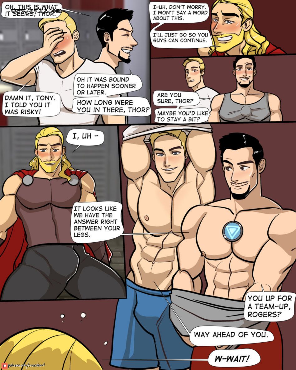 Page 7 | Creedo/Avengers-ASSemble/Issue-1 | Gayfus - Gay Sex and Porn Comics