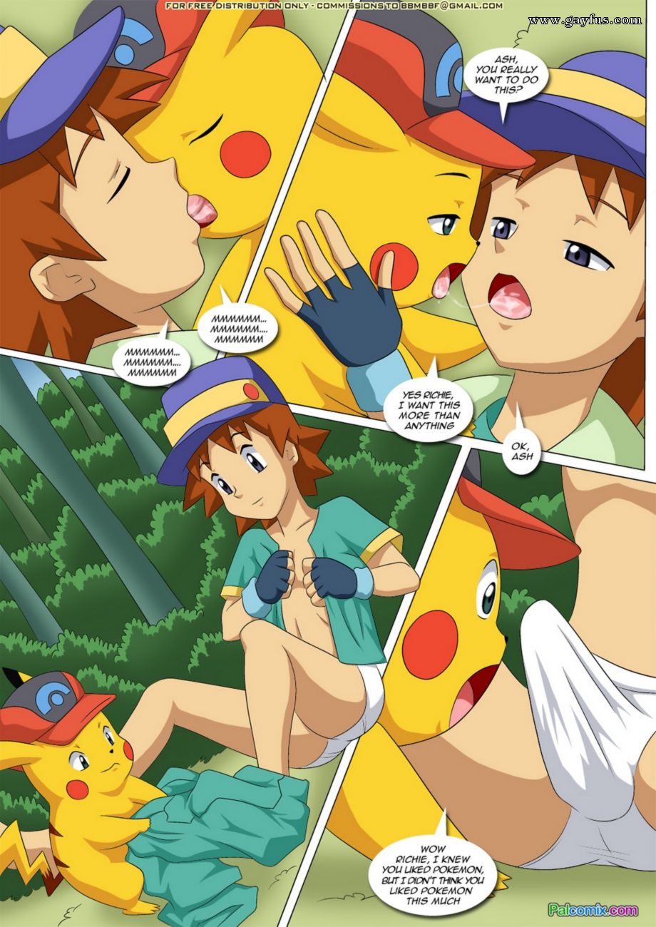 Pokemon porn comic ash-pikachu x richie