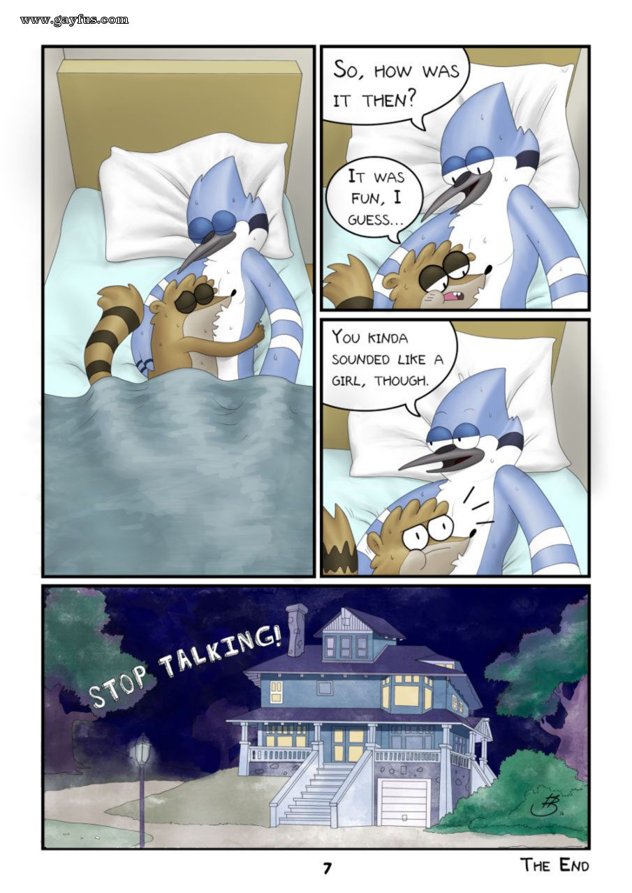 Regular Show Blowjob - Page 7 | Salem-Noire/Regular-Bonding | Gayfus - Gay Sex and Porn Comics