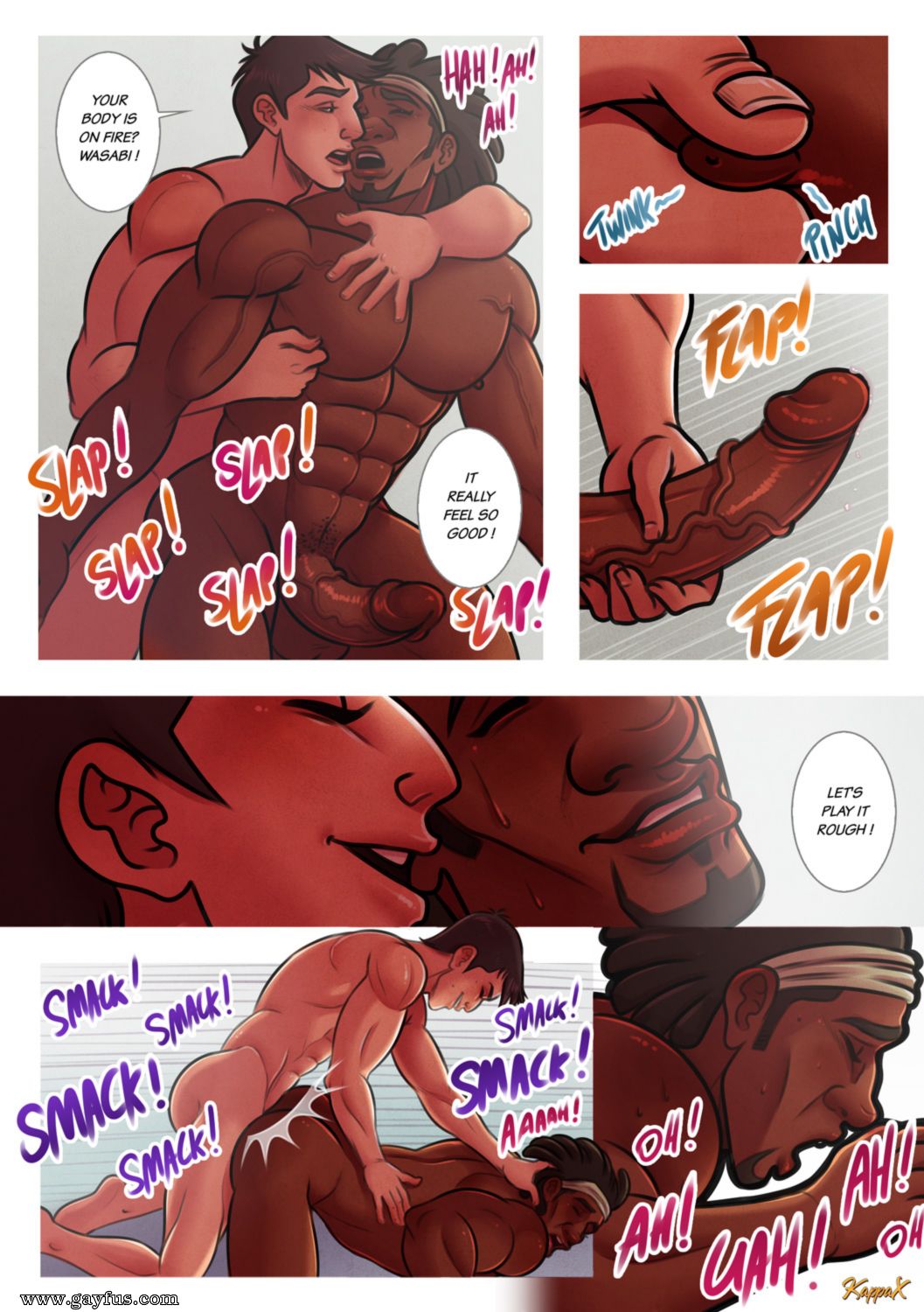 Page 14 | KappaX/Helping-A-Buddy-Out | Gayfus - Gay Sex and Porn Comics