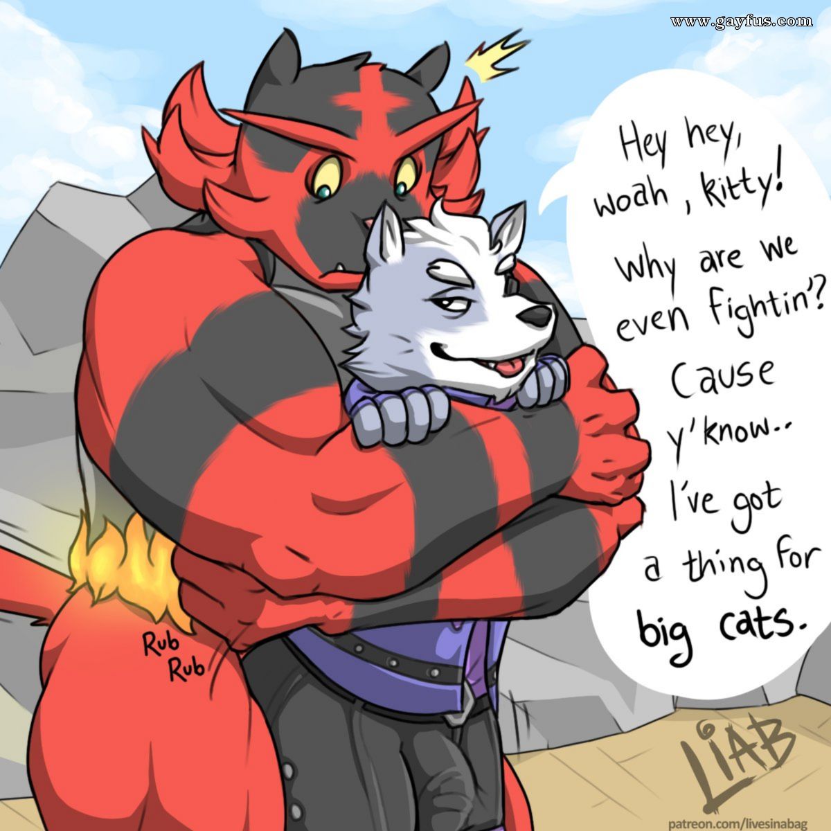 1200px x 1200px - Page 9 | Livesinabag/Wolf-Gets-Smashed-And-Incineroar-Works | Gayfus - Gay  Sex and Porn Comics