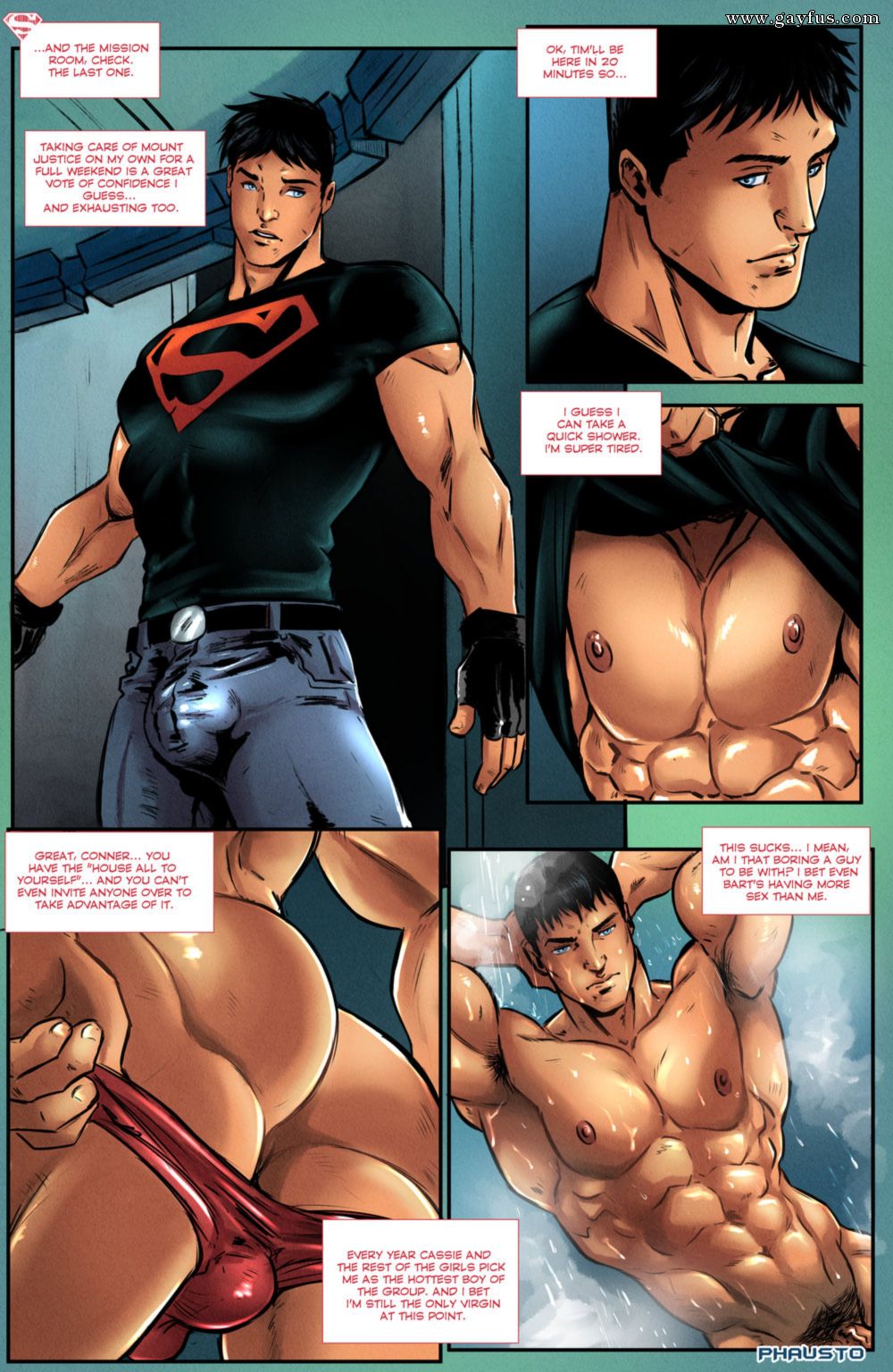 Gay superboy porn