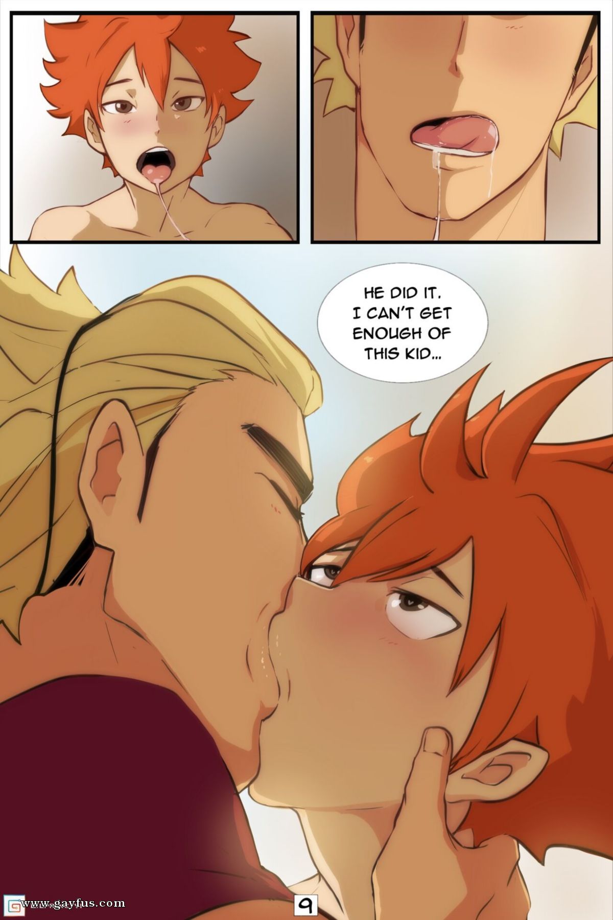 Sex 09 - Page 9 | YviIvy/Shoyo-X-Ukai | Gayfus - Gay Sex and Porn Comics