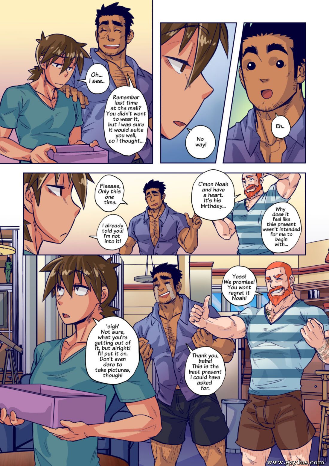 Page 3 | Jasdavi/Birthday-Party | Gayfus - Gay Sex and Porn Comics