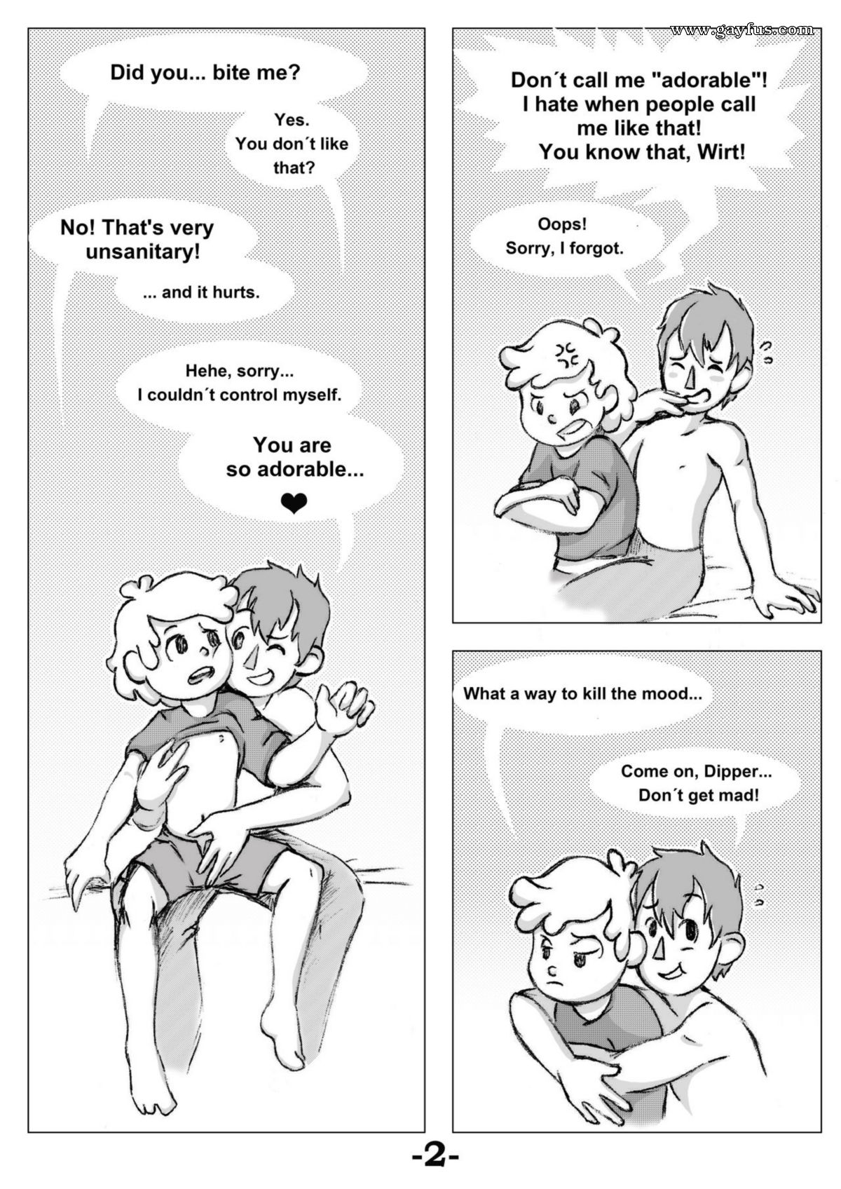 First Time Sex Cartoon - Page 2 | Nita/The-First-Time | Gayfus - Gay Sex and Porn Comics