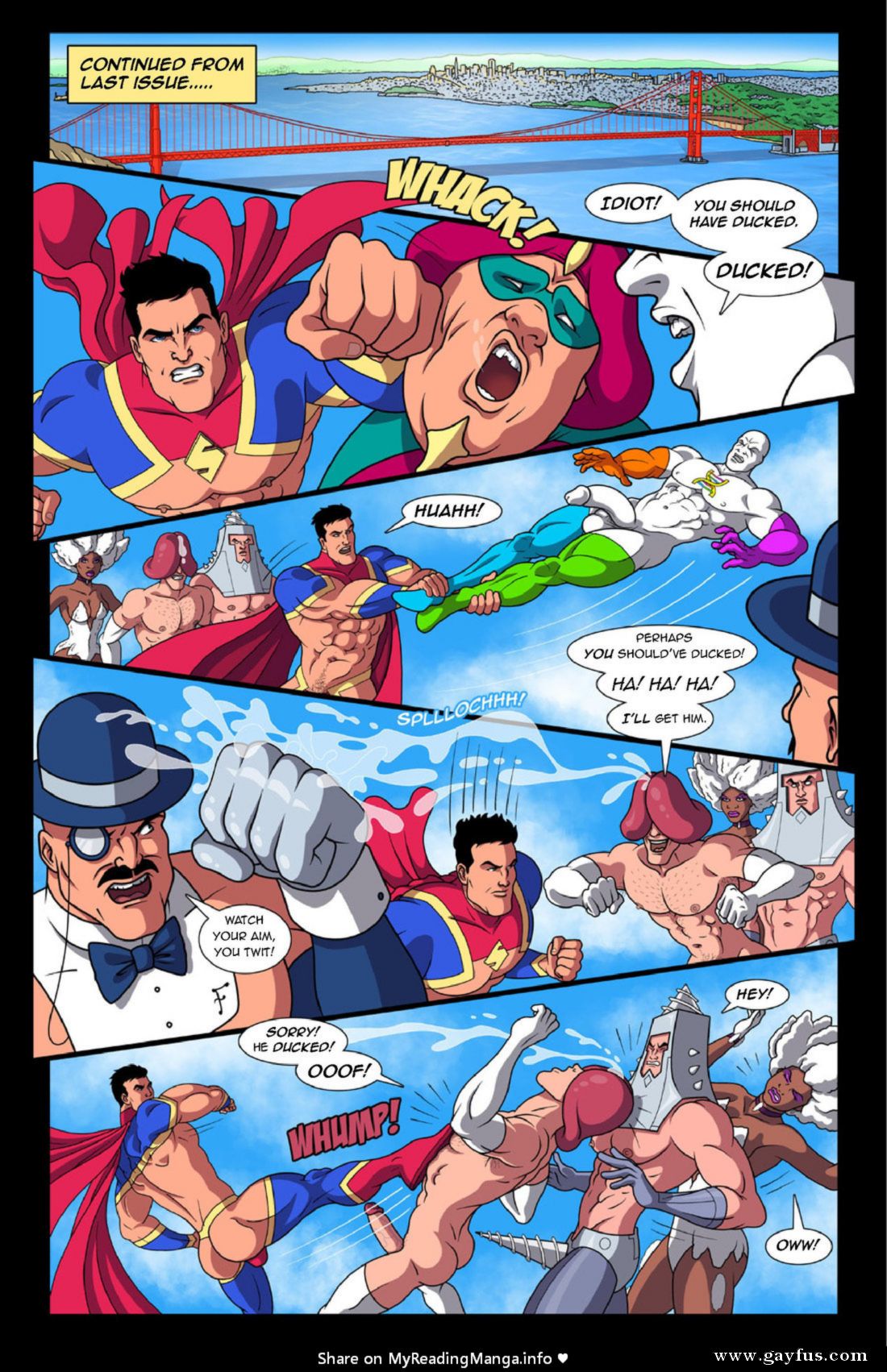 Super Fat Cock Cartoon - Page 3 | Alexander/Super-Hung!/Issue-4 | Gayfus - Gay Sex and Porn Comics