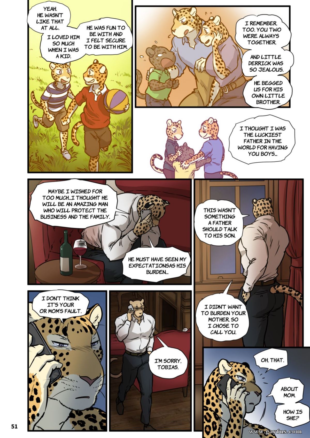 Page 50 | MaririnFinding-FamilyIssue-3 | Gayfus - Gay Sex and Porn Comics