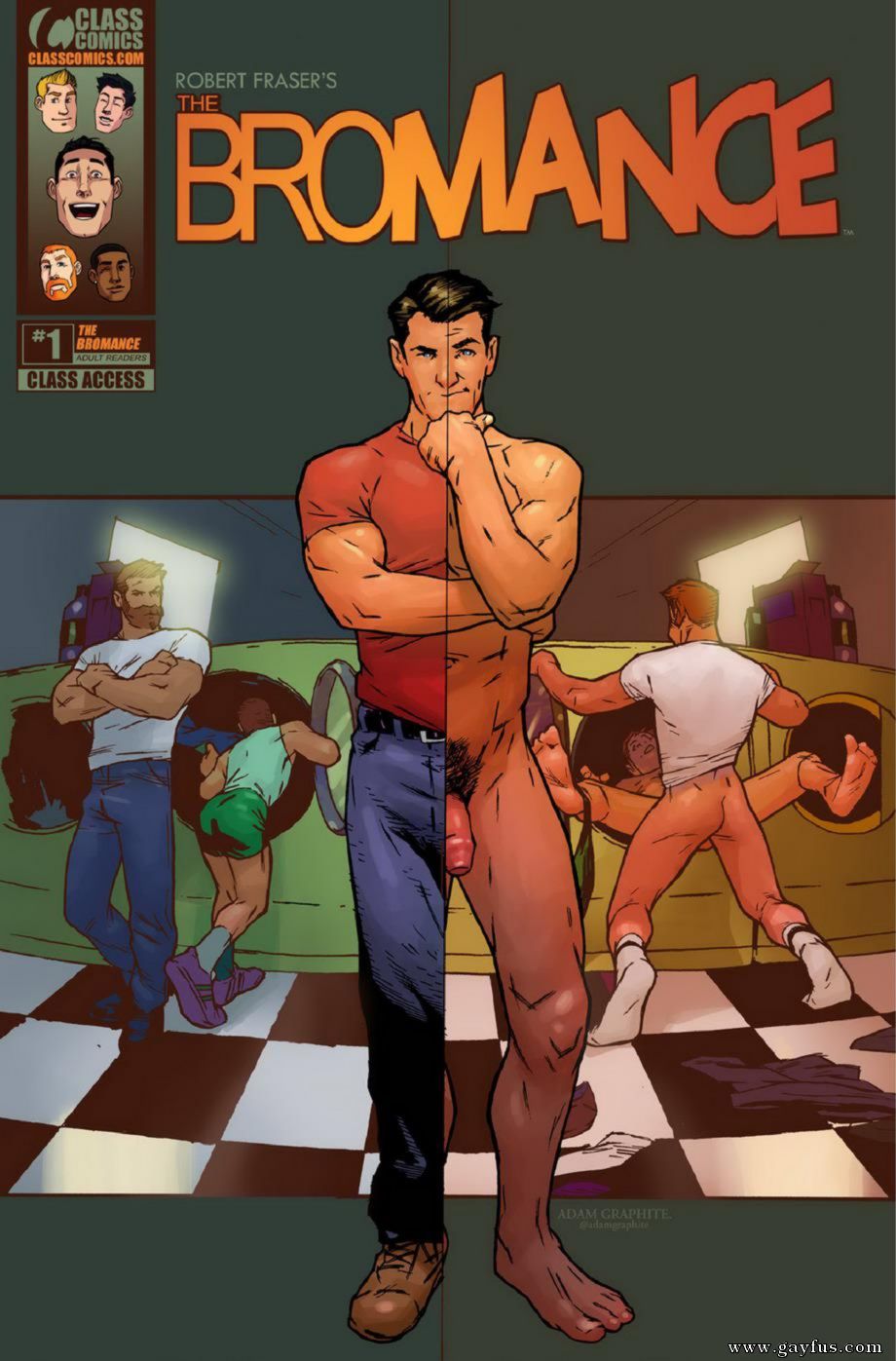 Page 1 | David-Cantero/The-Bromance | Gayfus - Gay Sex and Porn Comics
