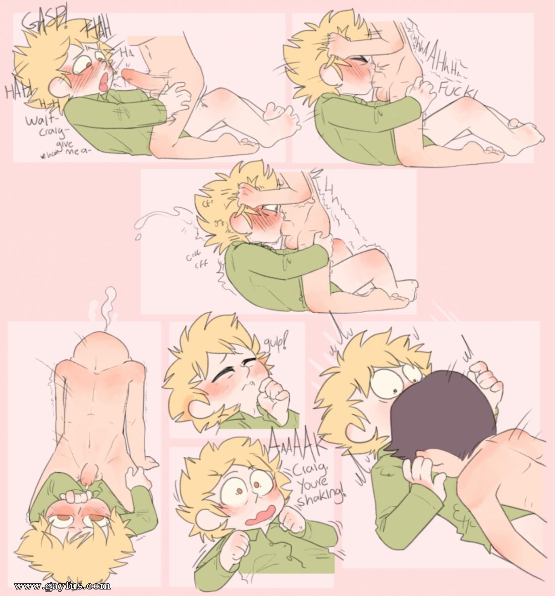 Tweek x craig porn