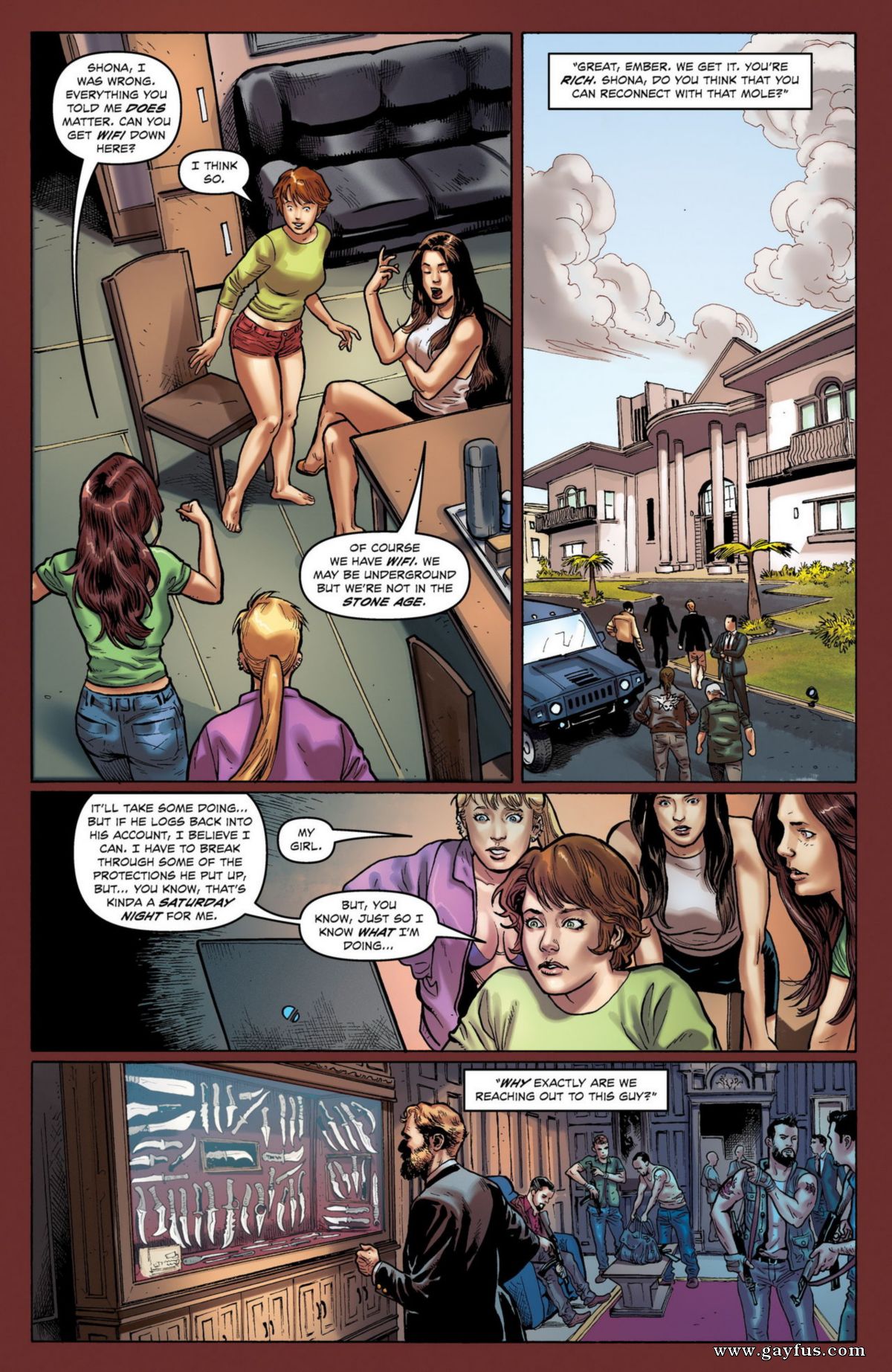 Page 16 Patrick Fillion Lookers Ember Issue 9 Gayfus Gay Sex  