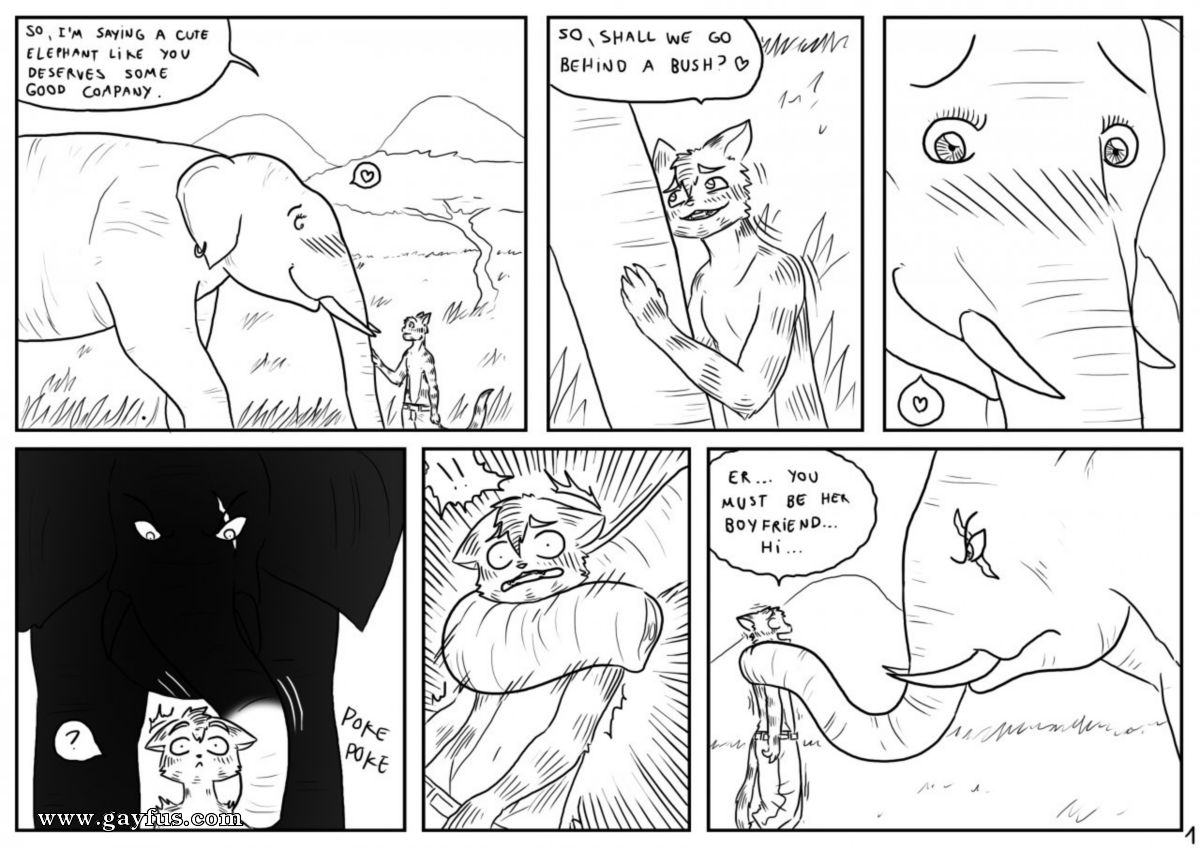 Page 1 | James-HowardBig-Trouble | Gayfus - Gay Sex and Porn Comics