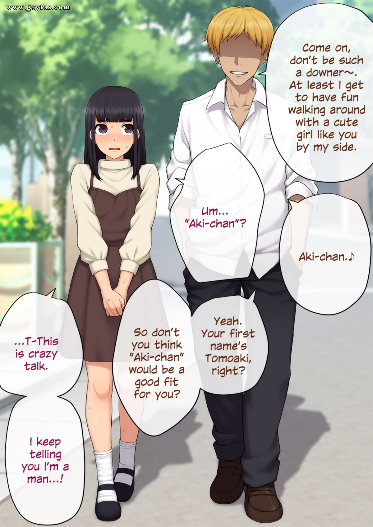 Page 111 Wataya/How-I-Become-His-Girlfriend-A-Cool-Guy-Reduced-To-Crossdressing-Addict Gayfus