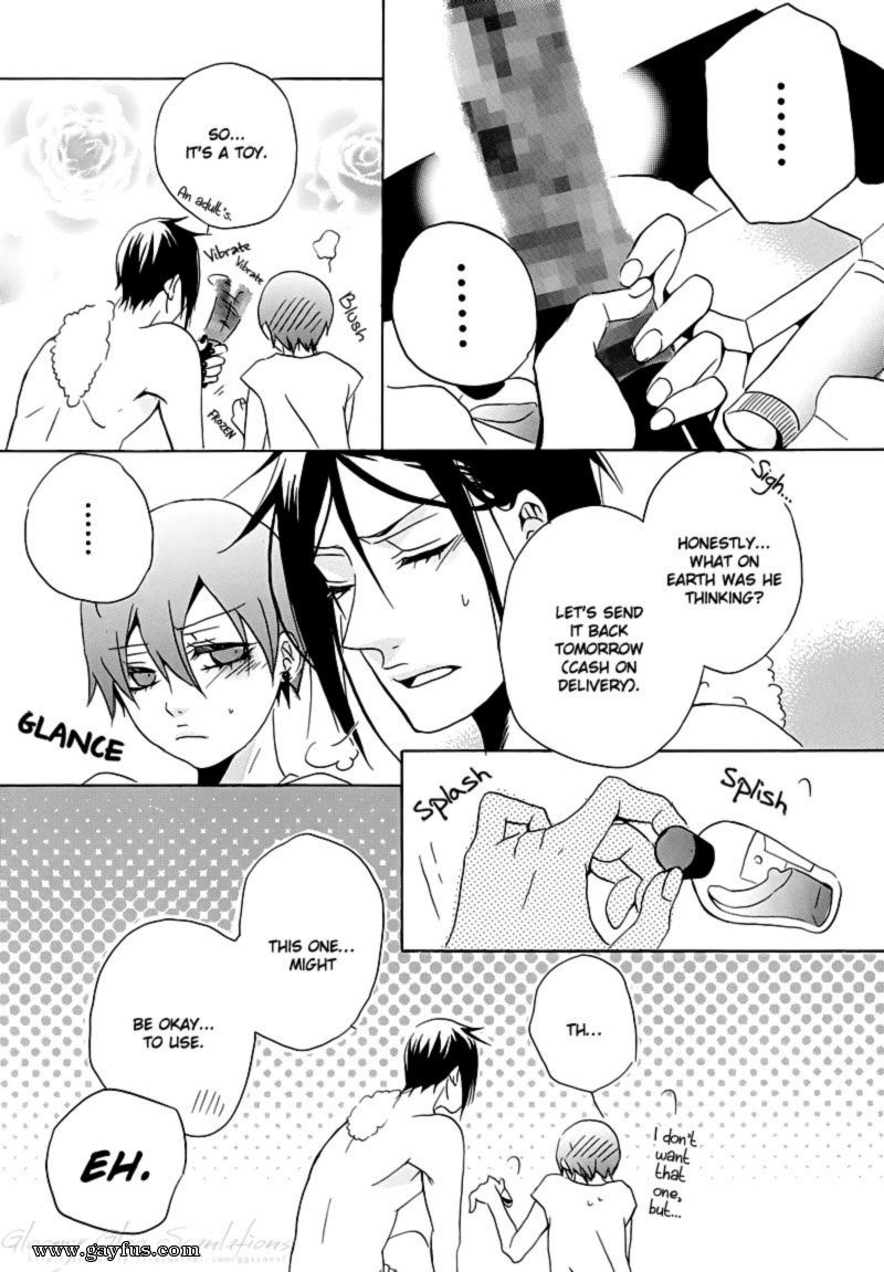 Sebastian x ciel manga