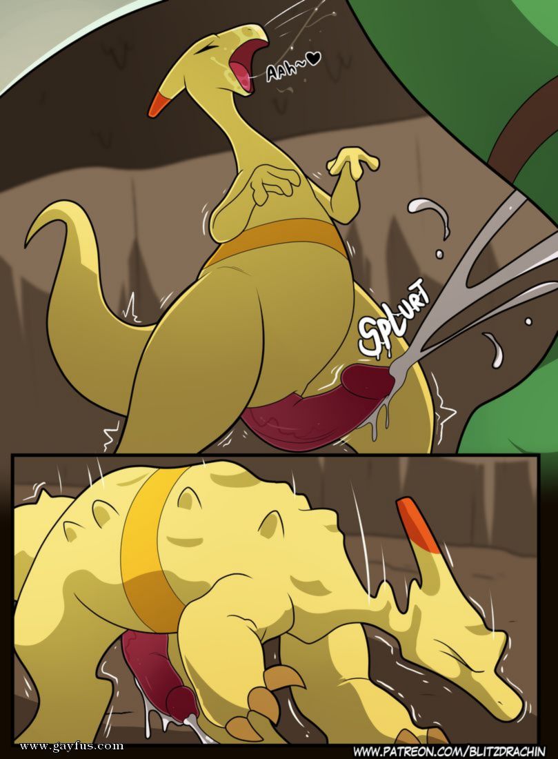 Dinosaur porn comic