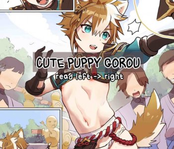 comic Cute Puppy Gorou - Genshin Impact Dj