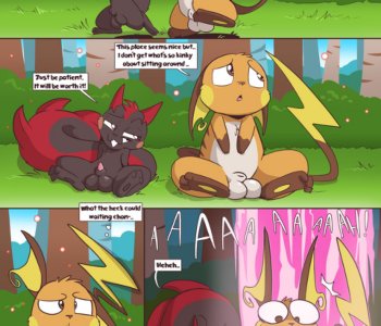 comic Tack And Raichu