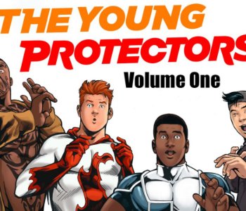 comic Alex Woolfson - The Young Protectors Engaging the Enemy