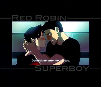 comic RED ROBIN AND SUPERBOY - Spanish