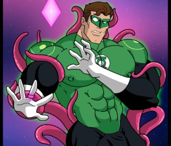 comic Green Lantern - A Test of Love
