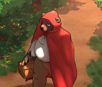 comic Red Riding Hood