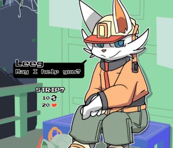 comic Mousesix - Leeg Strip Game