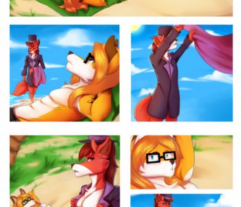 comic A Foxy Day At The Beach