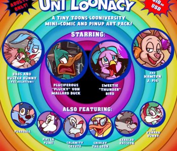 comic Uni Loonacy - Tiny Toons Looniversity