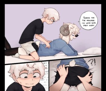 comic Sheep Butt