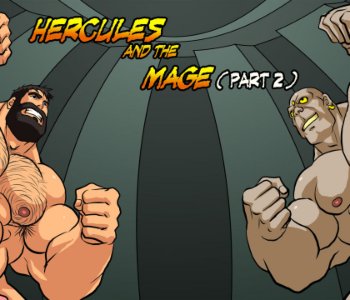 comic Hercules And The Mage