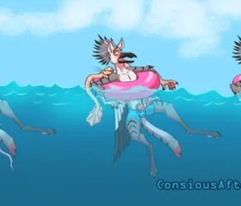 Relaxing Day At The Beach Porn Comics