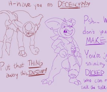 Gomah X Impmon Porn Comics