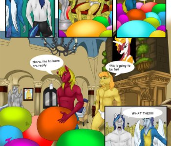 A Canterlot Ballooney Christmas Porn Comics