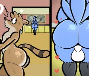 Mordecai X Rigby Porn Comics